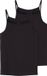 NAME IT NKFSTRAP TOP 2P NOOS Sous-vêtements fille - Noir - Taille 146/152