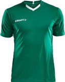 Craft Progress Contrast Shirt Korte Mouw Heren - Groen / Wit | Maat: 3XL