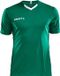 Craft Progress Contrast Shirt Korte Mouw Heren - Groen / Wit | Maat: 3XL