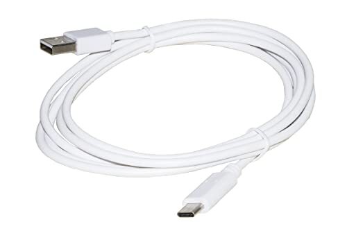 Link LKC2010 USB-kabel 2.0" A-stekker op USB-stekker, wit, 1 m