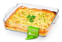Gourmetmaxx 16829 Voorraaddoos Rechthoekig Container 1,5 l Transparant