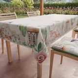 PETTI Artigiani Italiani - Tafelkleed, vlekwerend, rechthoekig, voor keukentafel, feestdesign, 02 x 24-zits (140 x 450 cm), 100% Made in Italy