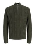 JACK & JONES Trui 'JJJAMES' olijfgroen