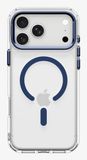 Spigen Ultra Hybrid Optik S MagFit hoesje voor iPhone 18 Pro Max / 17 Pro Max - Transparant Blauw