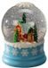 Konstsmide LED sneeuwlantaarn waterspinner noordpool blauw Ø 12,5 x 16,5cm