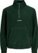 JACK & JONES Soho half zip fleece regular fit sweatshirt homme vert (scarab)