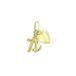 Lucardi Dames 9 Karaat hanger geloof hoop liefde - Hanger - 9 Karaat - Goudkleurig