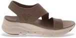 Skechers Sandalen Arch Fit - Brightest Day Dames Bruin Plateau Sandalen 39 EU