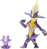 Jazwares Pokémon Select Figurines d'action 2-Pack Évolution Toxel, Toxtricity 5cm & 7cm