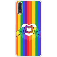 P20 LGBT Bedrukt siliconen hoesje