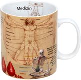 Könitz kennismok medicijnmok, koffiemok, theekop, beker, porselein, 460ml, 1113301709