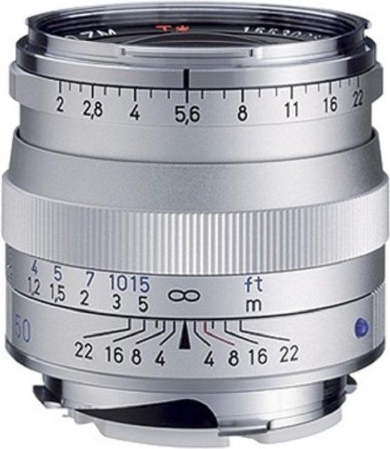 ZEISS Planar T* 2/50 ZM - Leica M - Zilver