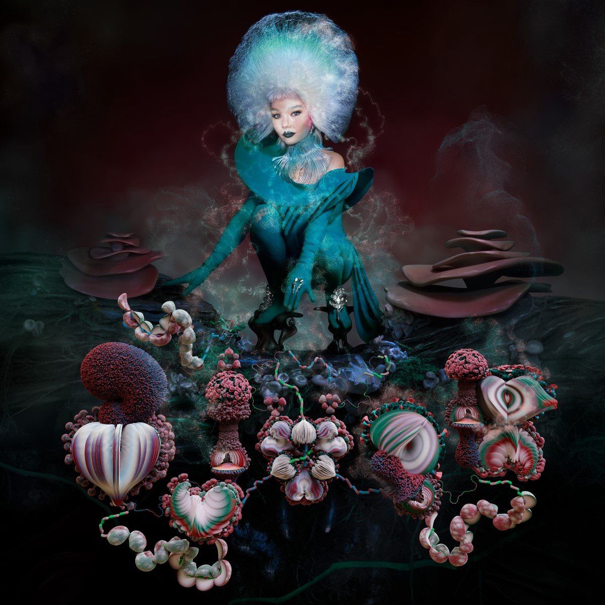 One Little Independent Bjork - Fossora (LP) (Coloured Vinyl)