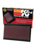K&N Vervangingsluchtfilter compatibel met Jaguar S-Type 3.0L-V6 & 4.0L-V8 2003 (33-2273)