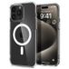 Spigen Ultra Hybrid MagFit Case for iPhone 15 Pro Max - Crystal Clear