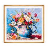Trimits Bedrukte kruissteekpakketten - Bedrukte borduur- en handwerkpakketten voor volwassenen, beginners en kinderen, kerstcadeaus, wanddecoratie (lijst niet inbegrepen), 14 count Aida-stof