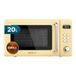 Cecotec Digitale Magnetron met Grill van 20 L Proclean 5110 Retro Geel