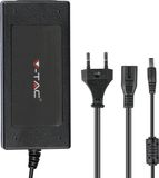 V-TAC Voeding van kunststof met 78 W - stroomvoorziening via 24 V - met jack 2,1 kleur zwart - IP44