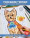 Yorkshire Terrier Mandala Coloring Book for Adults