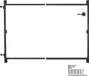 VEVOR Kit de portail Cadre de portail Réglable pour ouverture 915-1524mm Noir Fer