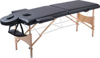 React Massagetafel P200, zwart