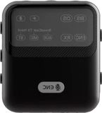 Wan GmbH Transmetteur-récepteur audio sans fil - Adaptateur - Diffusion de musique - Communication sans bruit - 7 x 6 x 1,5 cm - Noir