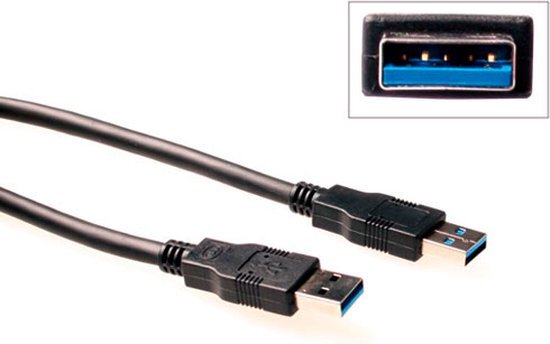 Intronics USB 3.0 aansluitkabel USB A male - USB A male