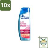 Head & Shoulders 10 x Anti-Roos Shampoo Pure Intense Grapefruit 250 ml
