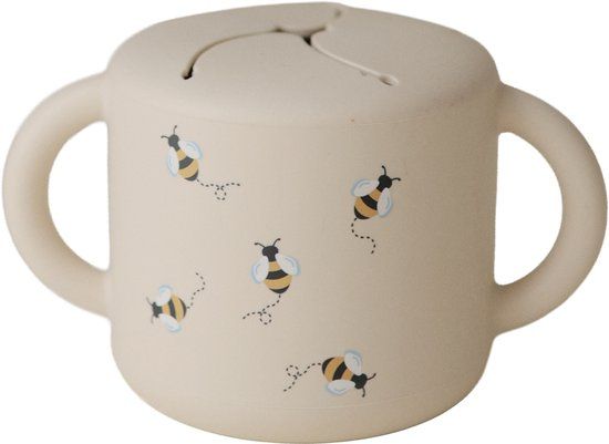 Mushie Snackbeker - Snack Cup - Bees