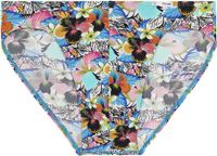 HOM Minislip Micro Briefs Funky Style Orange Print Gebloemd L