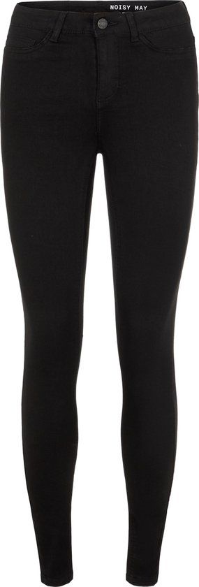 Noisy May NMCALLIE HW SKINNY JEANS - Black Denim - W26 X L32