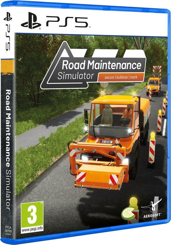 Aerosoft Road Maintenance Simulator - PS5 - Simulatie - Blu-ray
