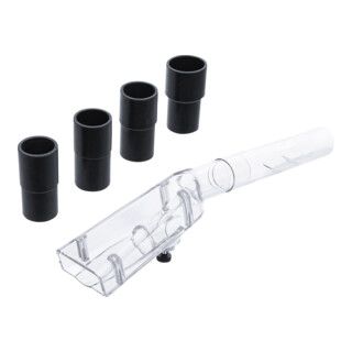 BGS Zuighulpstuk voor persluchtreinigingspistool - klein - incl. 4 adapters