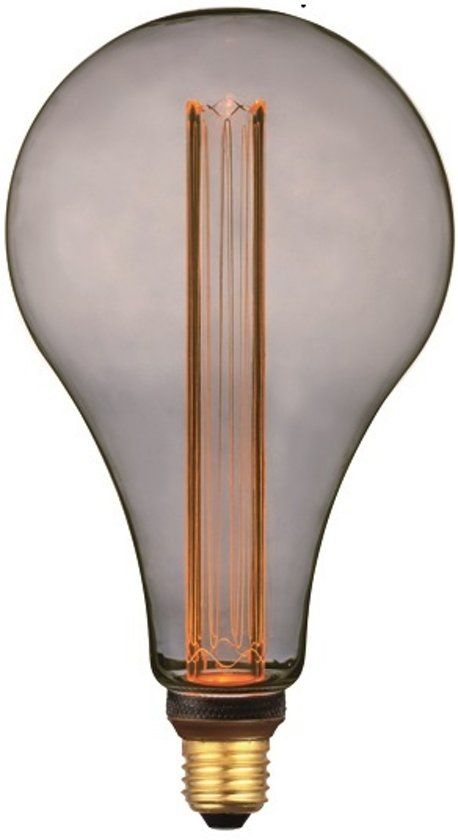 Freelight LT-Luce LED XXL Lamp - E27 - 5W - Smoke - 168mm - Incl. 3-standen Dimmer