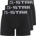 G-Star Boxershorts Trunks OAK 3-Pack Zwart - Maat S