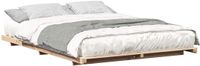 vidaXL Bedframe Bruin Massief Grenenhout 140 x 220 cm