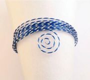 Vaessen Creative Hobbydraad - Aluminium wire diamond cut 2mm 5m royal blue