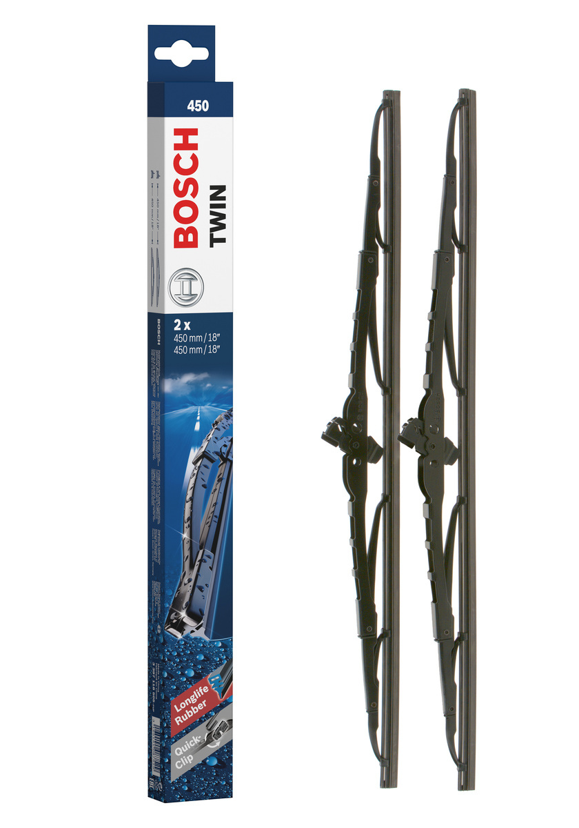 Bosch ruitenwissers Twin 450 - Lengte: 450/450 mm - set wisserbladen voor