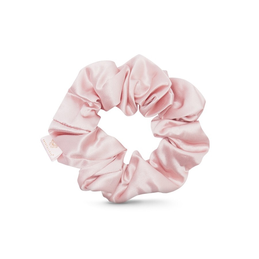 Crystallove Silk Scrunchie - Rose Accessoire