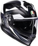 AGV K7 Glimpse Casque intégral - Noir mat/blanc - Taille S