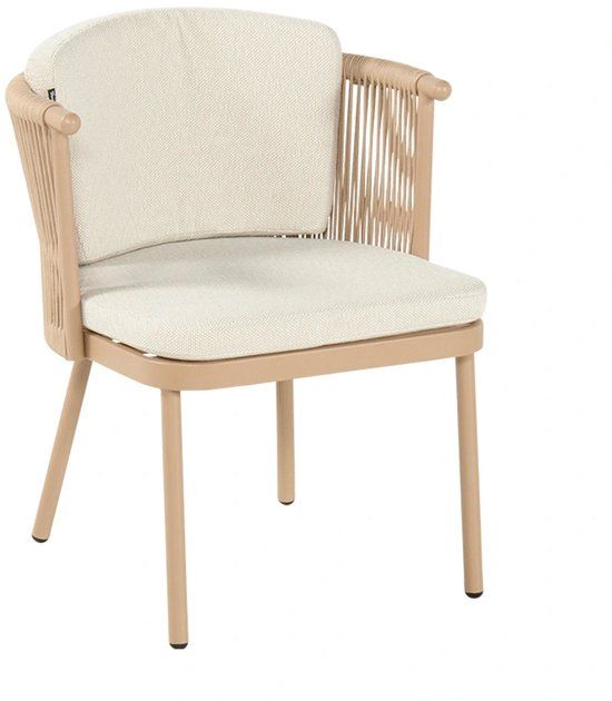 Hartman Toledo Dining Tuinstoel - Cappuccino