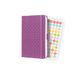 SIGEL J4114 Jolie Weekkalender 2024, paars, A6, hardcover, elastische band, lus, voor pen, 174 pagina's, FSC-gecertificeerd