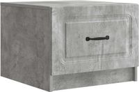 vidaXL Salontafel Betongrijs 49 x 50 x 37 cm Bewerkt hout