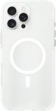 Coverzs smooth siliconen MagSafe case geschikt voor iPhone 15 Pro Max (transparant)