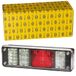 HELLA 2VP 340 965-011 Achterlicht - Hybride - 24V - rechthoekig - Opbouw - links