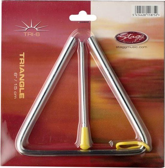Stagg TRI-6 Chime/Triangle - 5414428118752