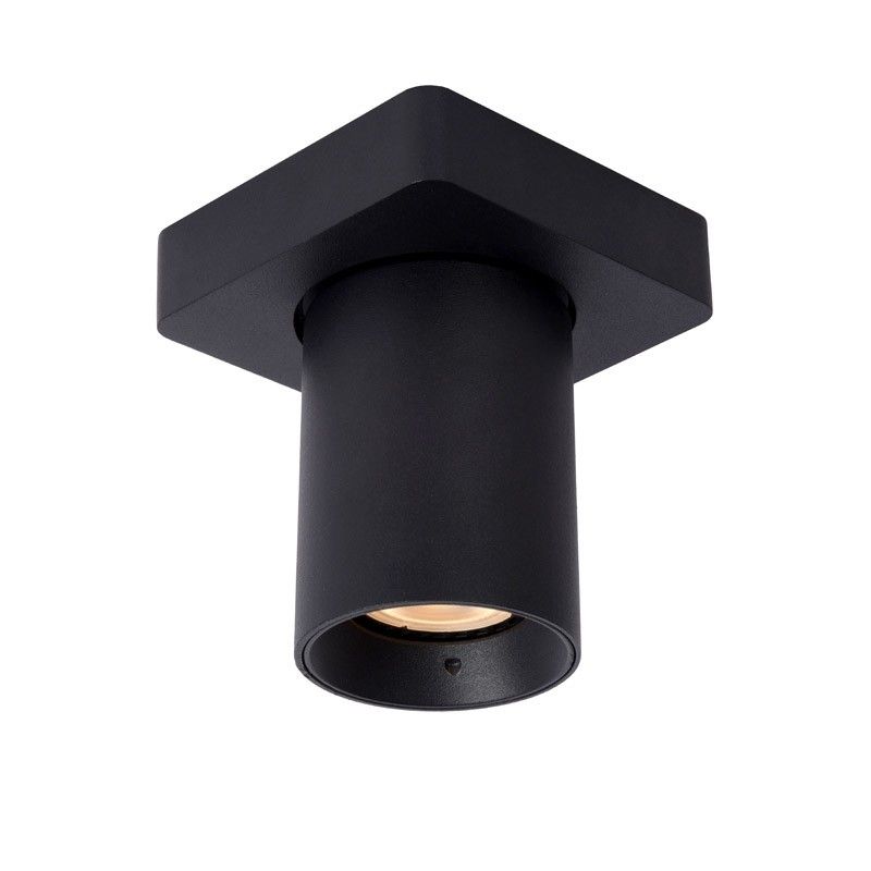 Lucide Nigel Spotlamp - Zwart - Aluminium - GU10 - 2020