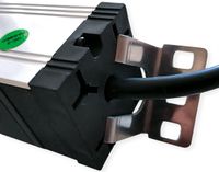 Value Stekkerdoos 19", 7-voudig, 1 HE + geaarde stekker (CEE 7/7), met overbelastingsbeveiliging, 2,8 m