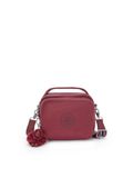 KIPLING Sac bandoulière 'Cahir' rouge foncé