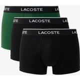 LACOSTE Boxershorts groen / zwart / wit